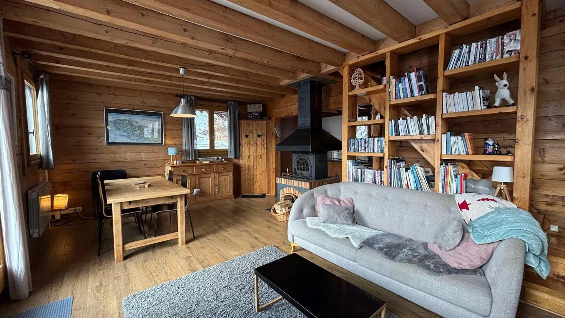 Chalet Confortable A Meaudre Pour 8 Pers, Vue Imprenable - Fr-1-737-98
